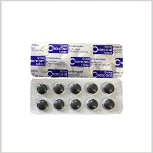 Dyna Charcoal 250mg Tablet (50×10’s)