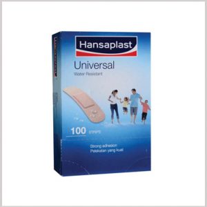 Hansaplast Universal Water Resistant Plaster 100’s