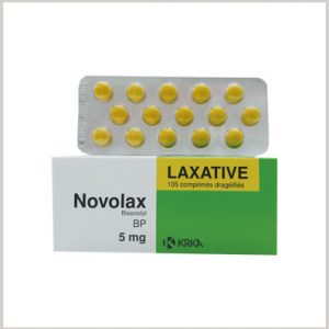 Novolax 5mg Tablet (105’s) [Bisacodyl]